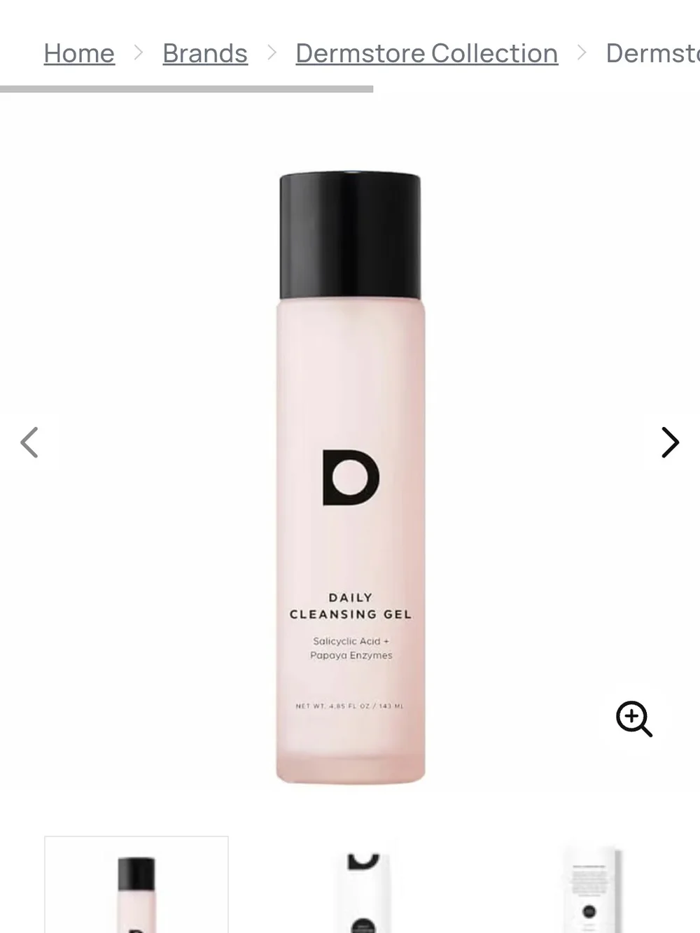 Daily Cleansing Gel — White
